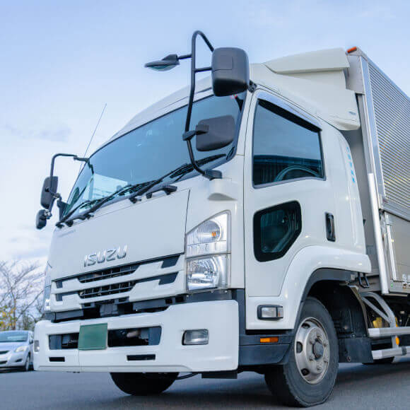 トラックの写真