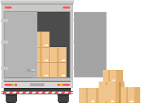 トラックのイラスト