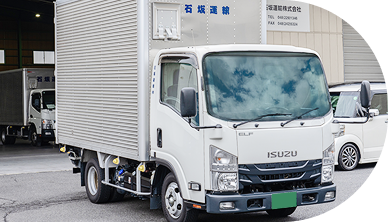 トラックの写真